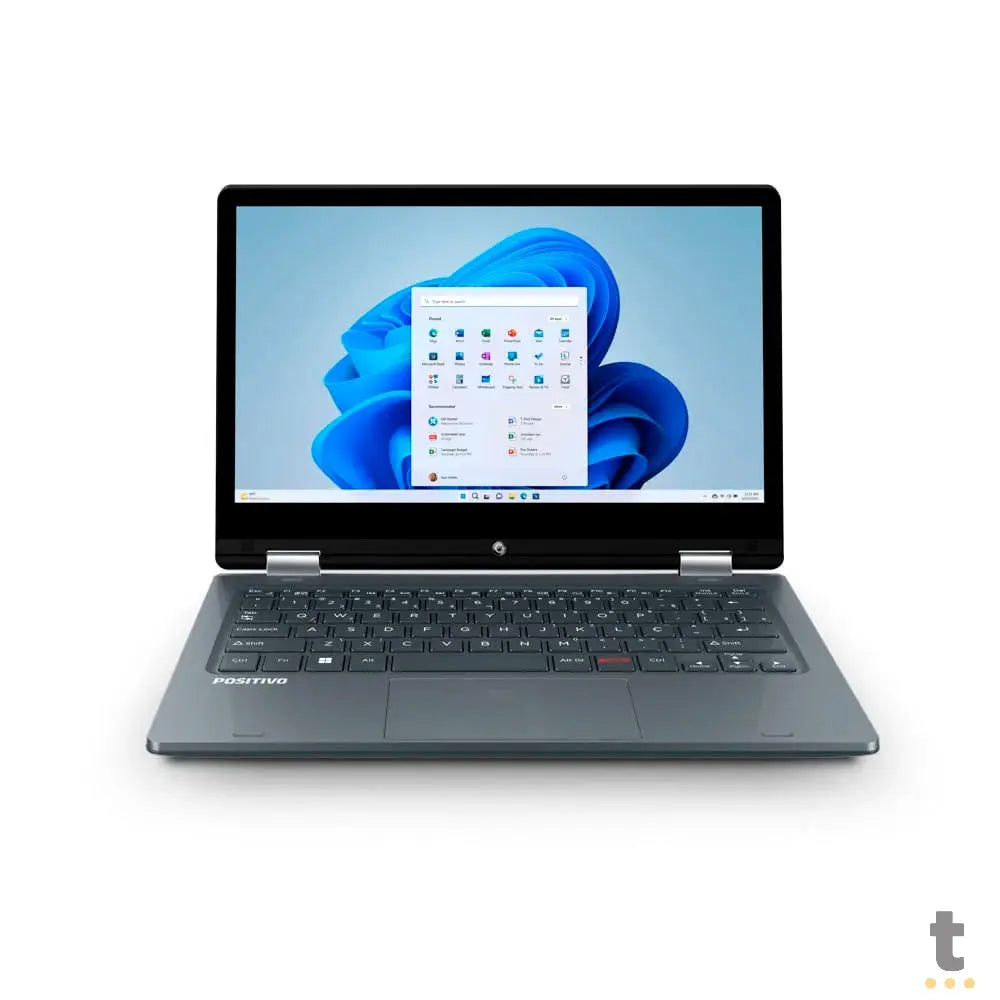 Notebook Positivo Duo C4128BP-1 Celeron Dual Core 4gb 128gb Mmc Win11 Pro 11.6 Pols Touch Screen Prata - 3601667 Truedata