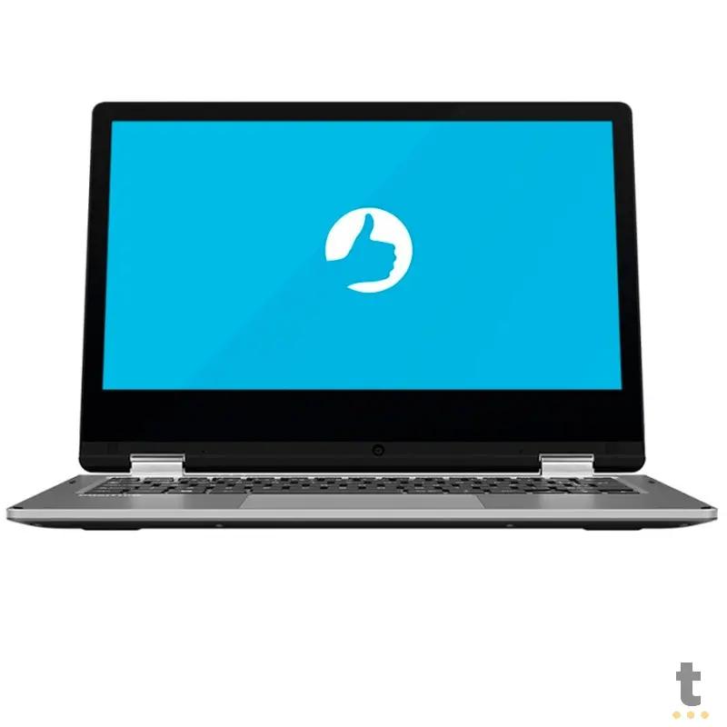 Notebook Positivo Duo Q432BP Atom Z8350 4gb 32gb Mmc Win10 Pro 11.6 Pols Touch Screen Prata Truedata