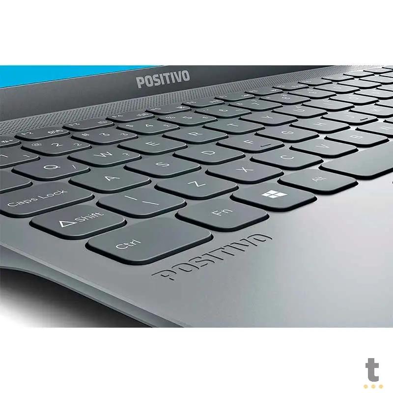 Notebook Positivo Motion Gray C4128E-S Celeron 4gb Ssd 128Gb 14.1 Pols W10 Home - 3002176 Truedata