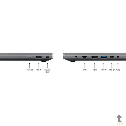 Notebook Samsung Book Intel Core I7-1165G7 8gb 256Gb Ssd Nvme Intel Iris Xe 15.6 Pols Cinza Win11 Home - NP550XDA-KU1BR Truedata