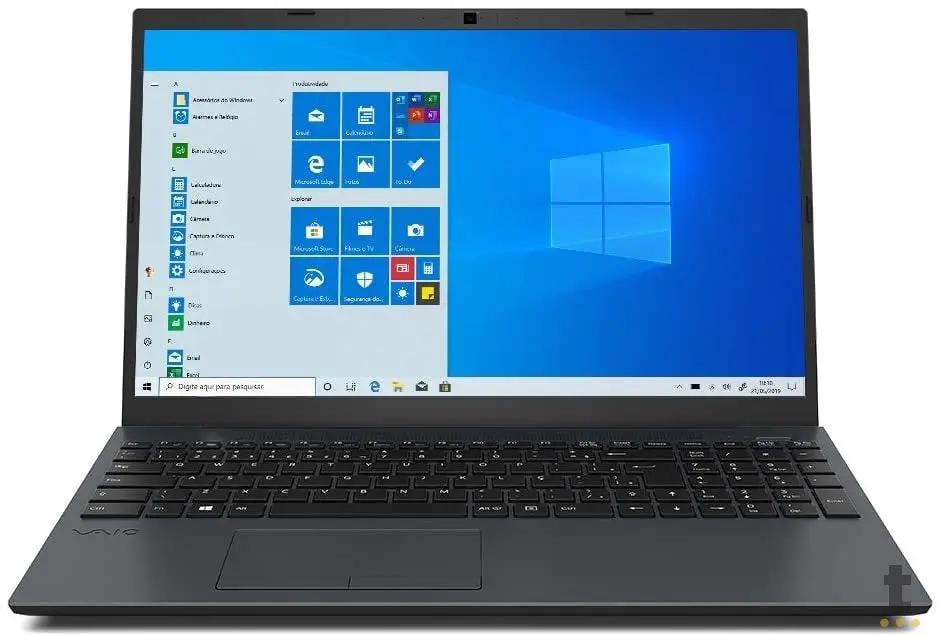 Notebook Vaio FE15 Intel Core I3-1005G1 4gb Ssd 120Gb + Hd 1Tb 15.6 Pols Truedata