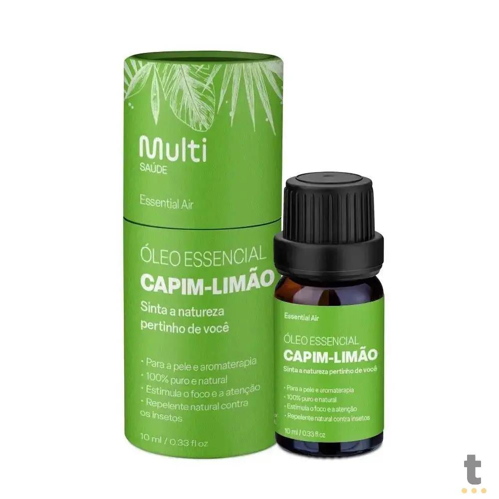 Óleo Essencial de Capim Limão 10ml Multi P/ Aromatizador - HC126 Truedata