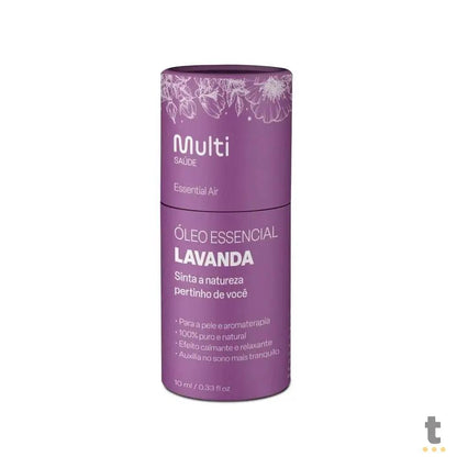 Óleo Essencial de Lavanda 10ml Multi P/ Aromatizador - HC122 Truedata