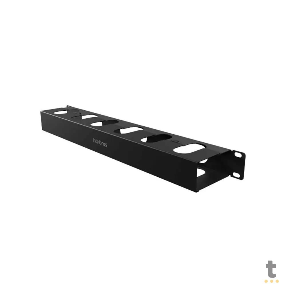 Organizador de Cabos para Rack 1U x 80mm Intelbras - 4770005 Truedata