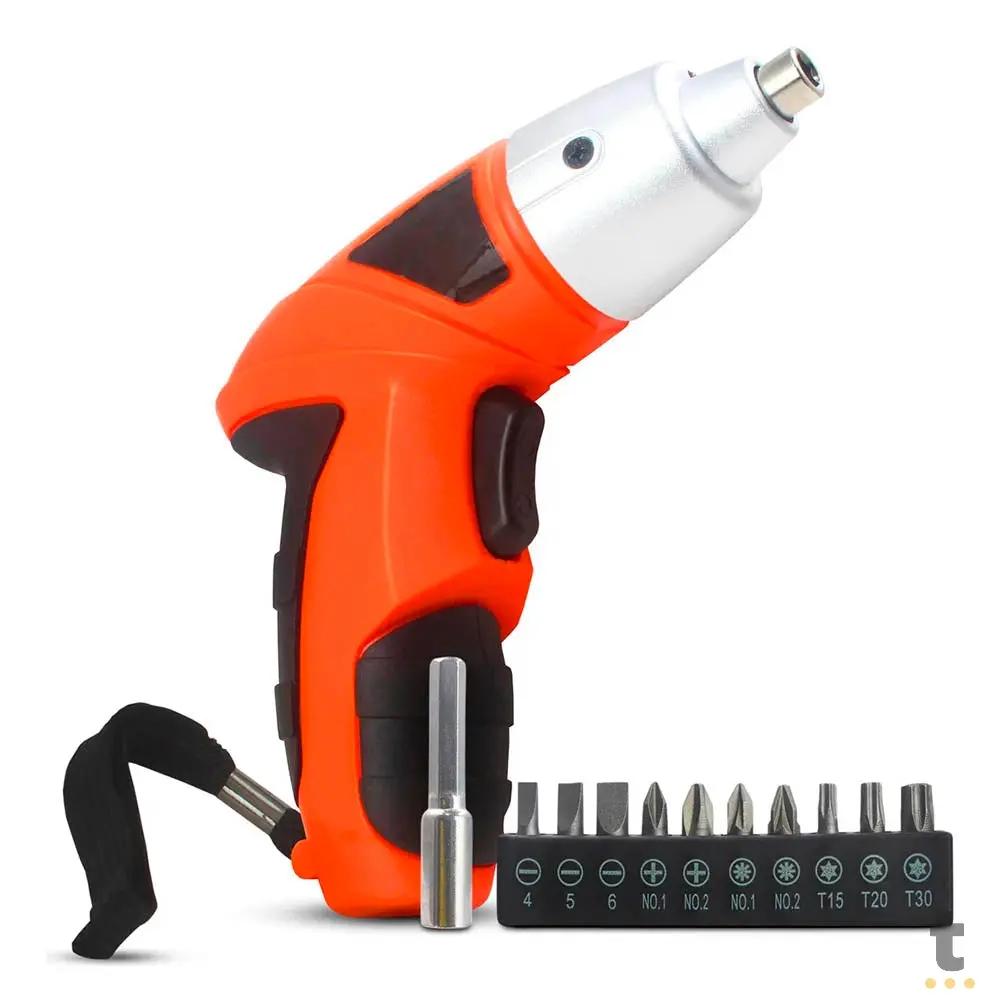 Parafusadeira Sem Fio Onistek 2200Rpm 1300Mah C/ 10 Ponteiras - ON-TY001 Truedata