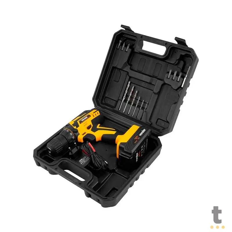 Parafusadeira e Furadeira C/ Bateria Vonder 12V 3/8” PFV012 Bivolt Truedata