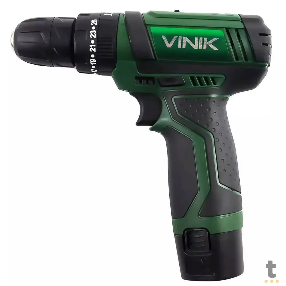 Parafusadeira e Furadeira de Impacto C/ 25 Peças Vinik 12V - LBT-TS-12F Truedata