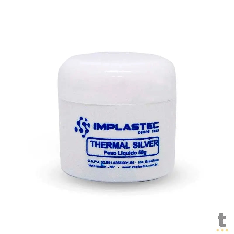 Pasta Termica Thermal Silver Implastec - 50gr Truedata