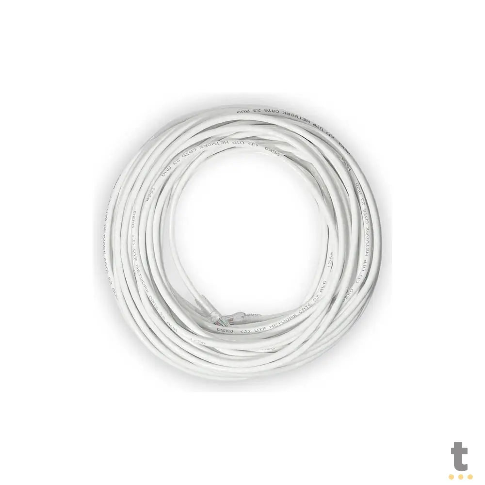 Patch Cord Cabo De Rede 15m Cat6 Aoweixun - CAT6-15M Truedata