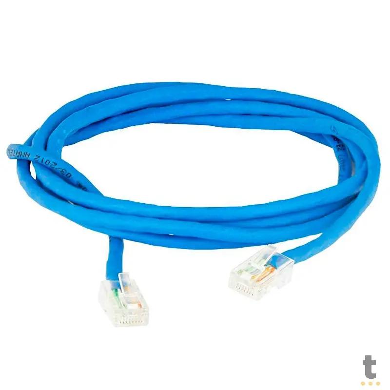 Patch Cord Cabo De Rede Cat5-E Sohoplus 2.5m Azul - 35104004 Truedata