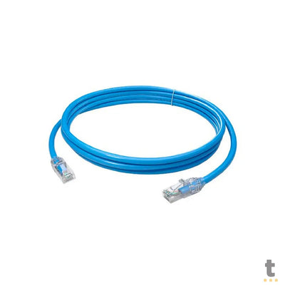 Patch Cord Cabo De Rede Cat5e Furukawa 0.5m Azul