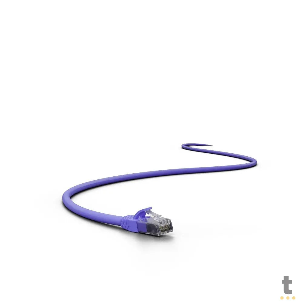 Patch Cord Cabo De Rede Impact Giga Cat6 Intelbras 3.0m Azul - 4830116 Truedata