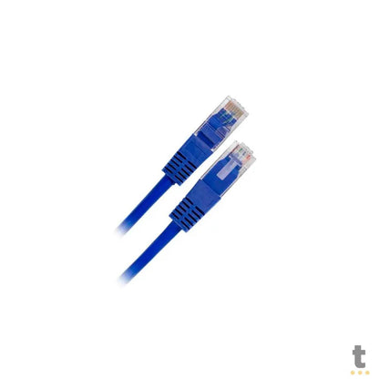 Patch Cord Cabo De Rede Rontek 20m Cat5-E Azul - 71304 Truedata