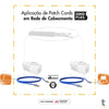 Patch Cord Cabo De Rede Sohoplus 2.5m Cat6 T568A/B Azul - 35123001 Truedata