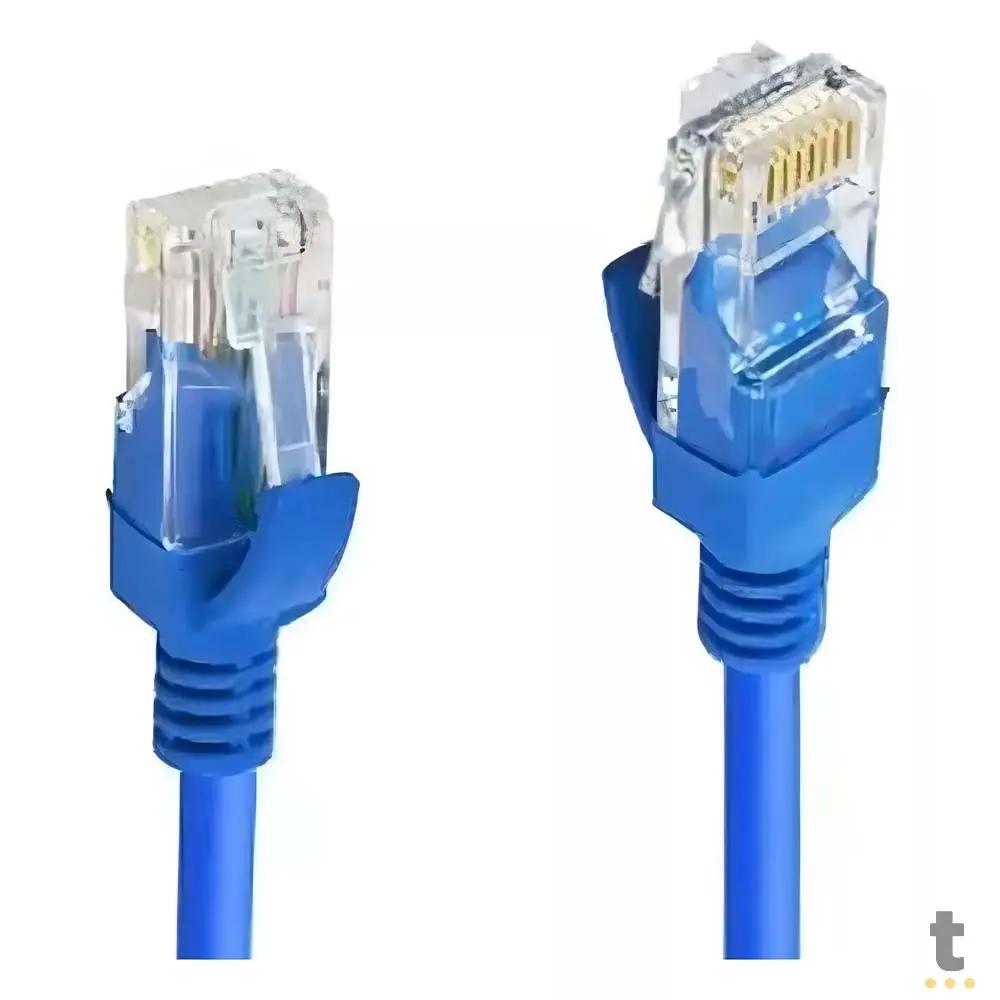 Patch Cord Cabo De Rede aGold 3m Cat5 Azul - WX-3M Truedata