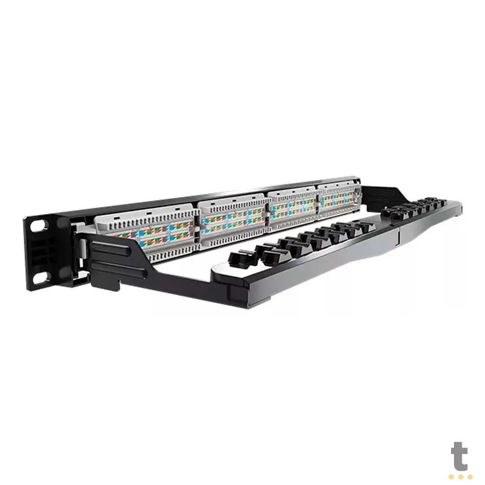 Patch Panel Sohoplus Cat.6 24 Portas T568A/B - 35050439 Truedata