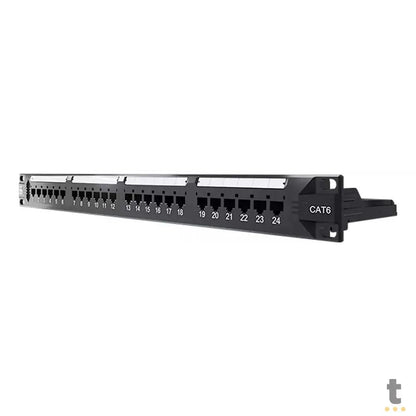 Patch Panel Sohoplus Cat.6 24 Portas T568A/B - 35050439 Truedata