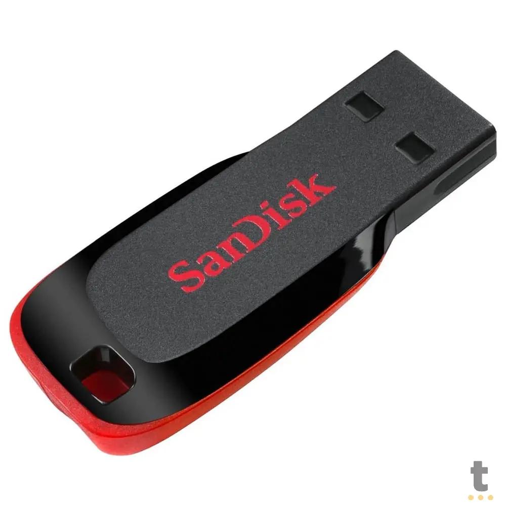 Pen Drive 128 GB 2.0 Sandisk Cruzer Blade Truedata