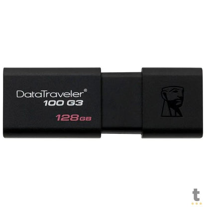 Pen Drive 128gb Kingston  3.0 Preto - Dt100g3/128gb Truedata