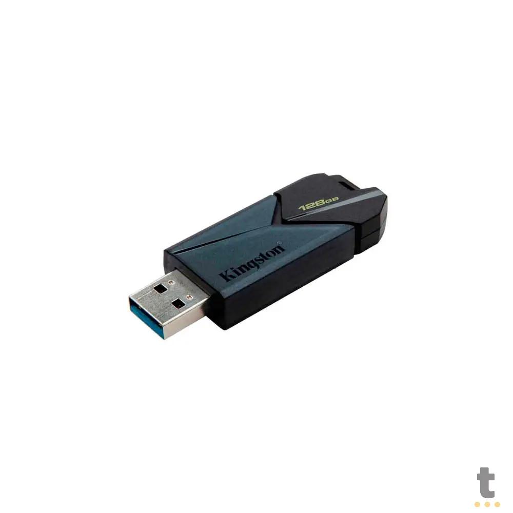 Pen Drive 128gb Kingston DataTravaler Exodia Onix 3.2 Preto - DTXON/128GB Truedata