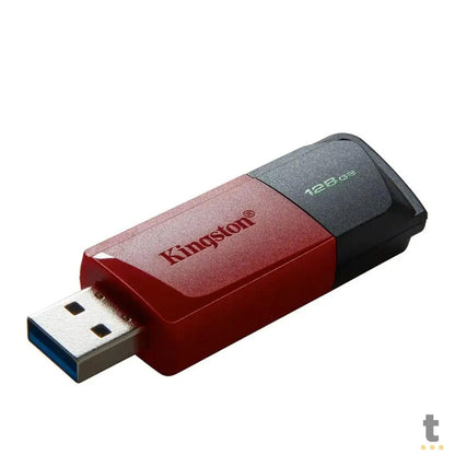Pen Drive 128gb Kingston Exodia M 3.2 Preto/Vermelho - DTXM/128GB Truedata