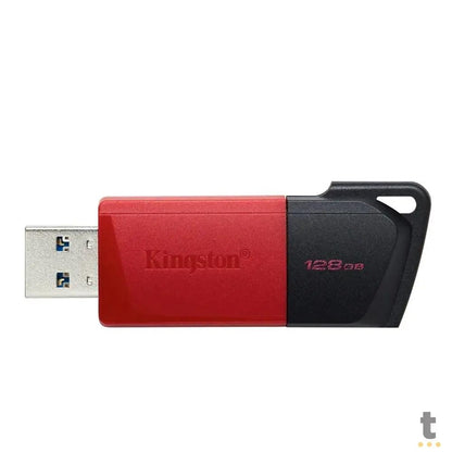 Pen Drive 128gb Kingston Exodia M 3.2 Preto/Vermelho - DTXM/128GB Truedata