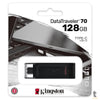 Pen Drive 128gb Kingston USB Tipo C DataTraveler 70 - DT70/128GB Truedata