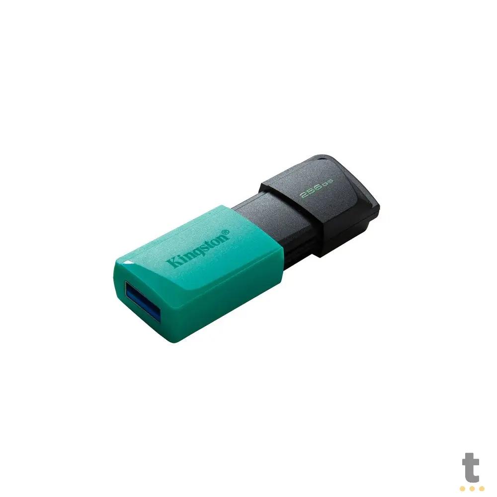 Pen Drive 256gb Kingston DataTravaler Exodia 3.2 Preto - DTXM/256GB Truedata