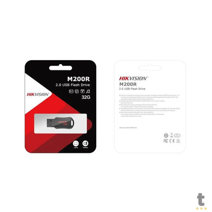 Pen Drive 32GB USB 2.0 M200R Hikvision (HsUsb-M200R/32G) Truedata