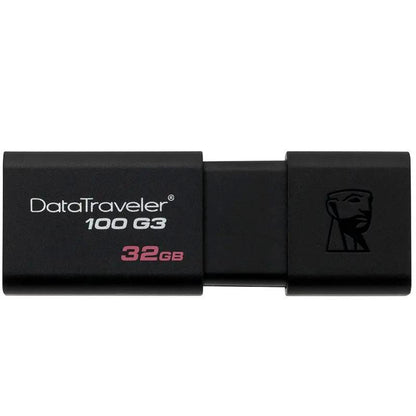 Pen Drive 32gb 3.0 Kingston Preto - Dt100g3/32gb Truedata