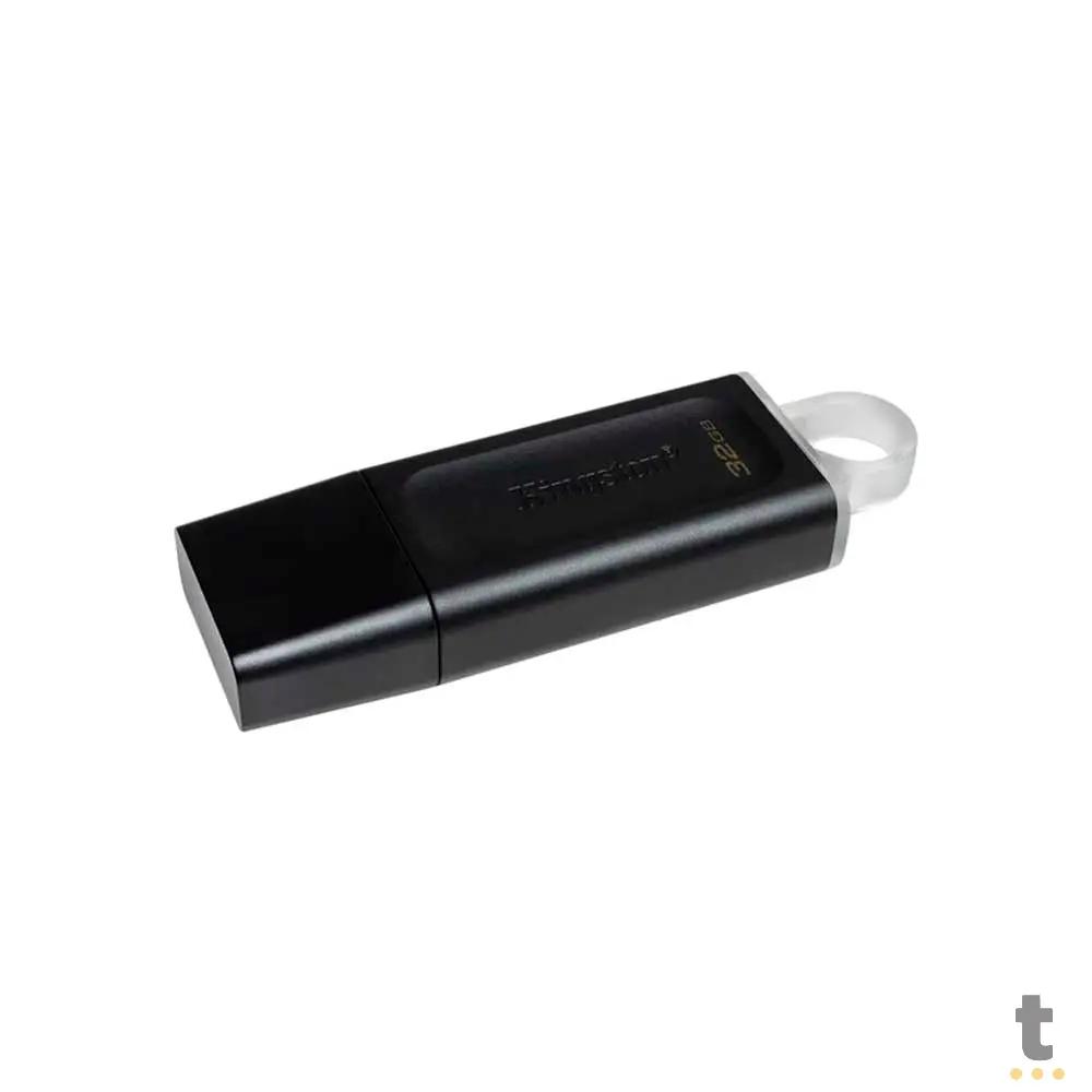 Pen Drive 32gb Kingston DataTravaler Exodia 3.2 Preto - DTX/32GB Truedata