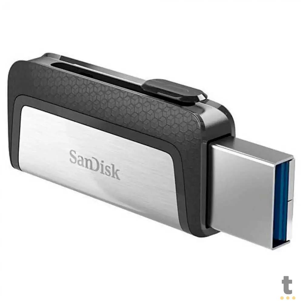 Pen Drive 32gb SanDisk USB Tipo C Ultra Dual Drive - SDDDC2-032G-G46 Truedata