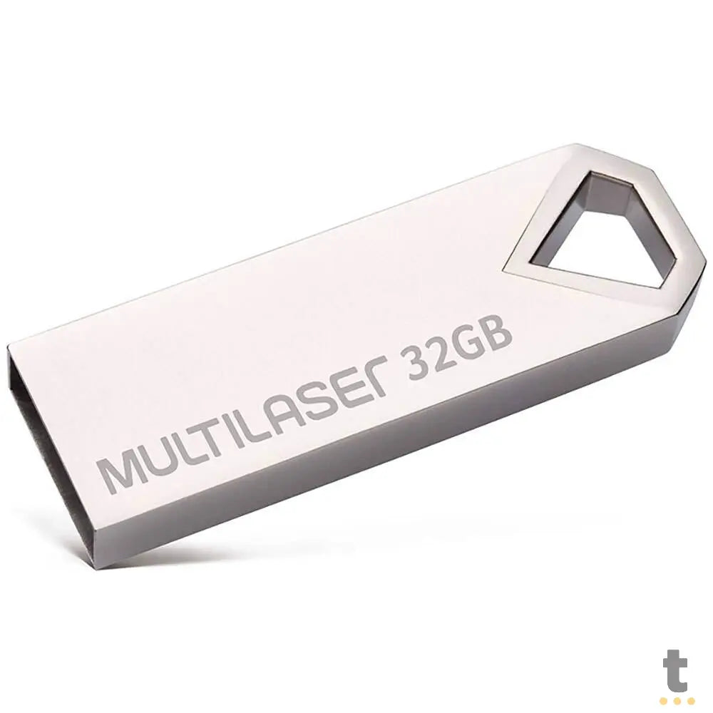 Pen Drive 32gb Usb 2.0 Metálico Multi Diamond - PD851 Truedata