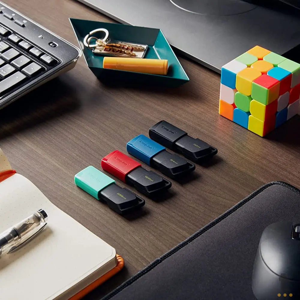 Pen Drive 64gb Kingston DataTravaler Exodia M 3.2 Azul - DTXM/64GB Truedata