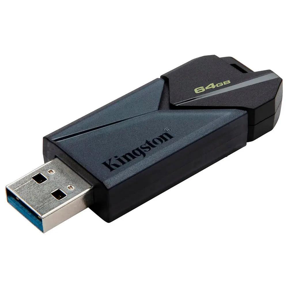 Pen Drive 64gb Kingston DataTravaler Exodia Onix 3.2 Preto - DTXON/64GB Truedata