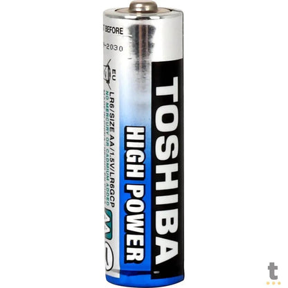 Pilha Alcalina AA 1.5V Toshiba High Power LR6GCP (Cartela C/4 Pilhas) - 72449 Truedata