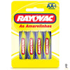 Pilha Comum AA Pequena Rayovac (Blister C/4 Pilhas) - 10862 Truedata