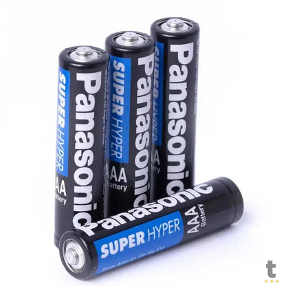 Pilha Comum AAA Palito Panasonic R03ual/4s40 (Blister C/4 Pilhas) - 3020037 Truedata