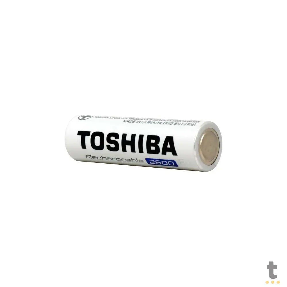 Pilha Recarregável AA 2600mah Toshiba (Blister C/ 2 Pilhas) - TNH6GAE Truedata