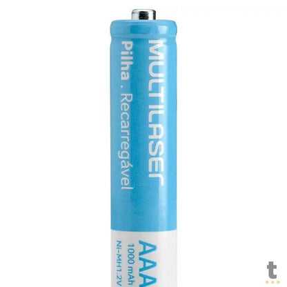 Pilha Recarregável AAA 1000mah Multilaser (Blister C/ 4 Pilhas) - CB050 Truedata