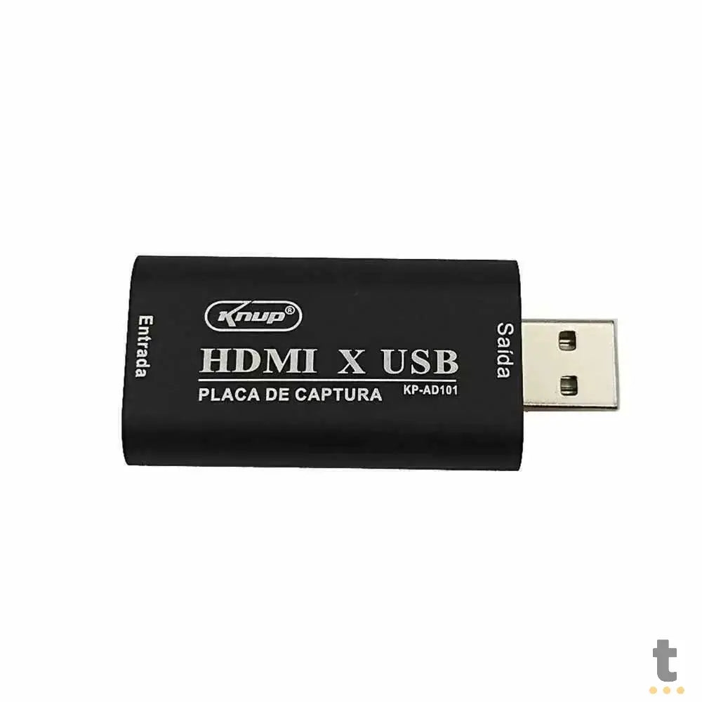 Placa De Captura De Video Usb P/ Hdmi Knup - KP-AD101 Truedata