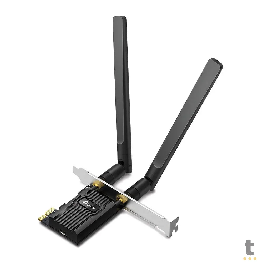 Placa De Rede Sem Fio Pci-E Tp-Link AX1800 Wi-fi 6 Dual Band Bluetooth 5.2- Archer TX20E Truedata