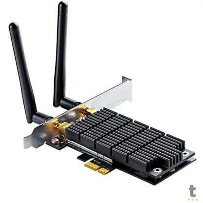 Placa De Rede Sem Fio Pci-E Tp-Link  Dual Band 2 Ant - T6e Ac1300 Truedata