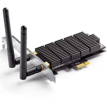 Placa De Rede Sem Fio Pci-E Tp-Link  Dual Band 2 Ant - T6e Ac1300 Truedata
