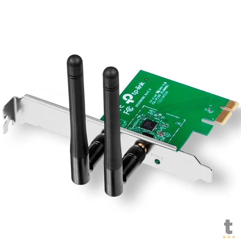 Placa De Rede Sem Fio Pci-E Tp-Link Wn881nd 300mbps 2 Ant Truedata