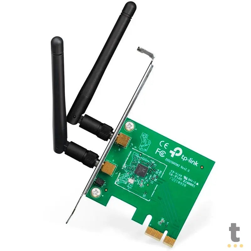 Placa De Rede Sem Fio Pci-E Tp-Link Wn881nd 300mbps 2 Ant Truedata