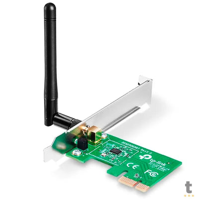 Placa De Rede Sem Fio Wireless Tp-Link Pci-E 150 Mbps - Tl-Wn781nd