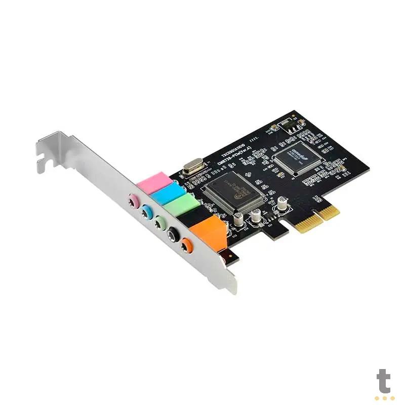 Placa De Som Pci-e Vinik 5.1 Low Profile - PS51-PCIE Truedata