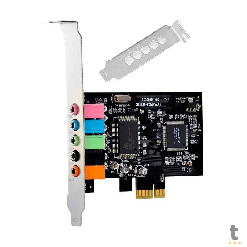 Placa De Som Pci-e Vinik 5.1 Low Profile - PS51-PCIE Truedata