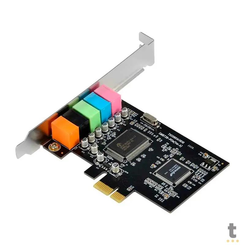 Placa De Som Pci-e Vinik 5.1 Low Profile - PS51-PCIE Truedata